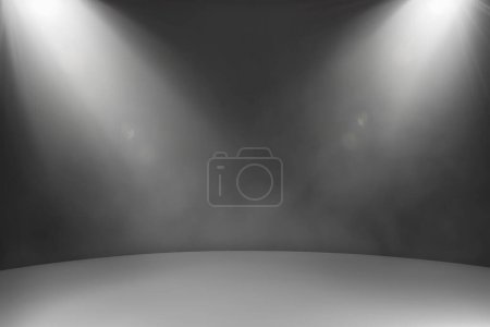 Foto de Gradientes blancos simples luz fondo borroso, fácil de hacer espacios de belleza bonita copia como diseños de telón de fondo contemporáneos - Imagen libre de derechos