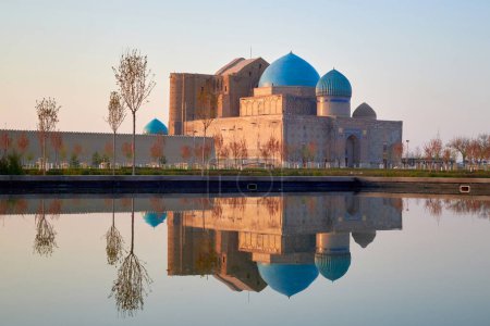 Mausoleum von Khoja Ahmed Yasawi. UNESCO-Weltkulturerbe, Turkestan, Kasachstan
