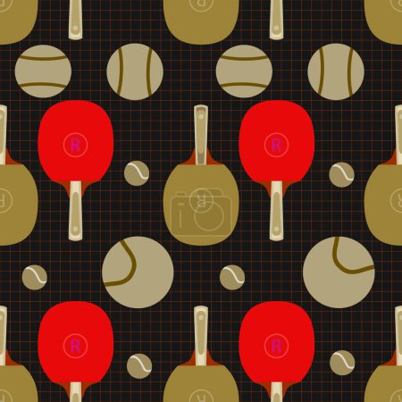 Sports and recreation. Pattern seamless  on a sports theme. 