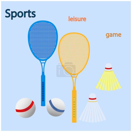 Raquettes et balles de tennis et de ping-pong