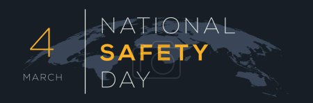 National Safety Day, held on 4 March.
