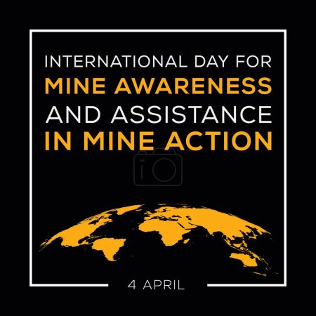 Día Internacional de la Concienciación y Asistencia sobre las Minas en la Acción contra las Minas, celebrado el 4 de abril.