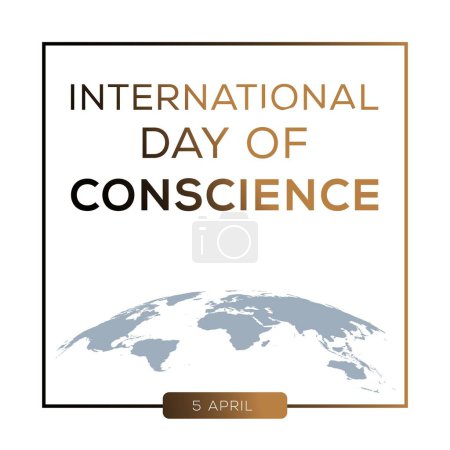 Journée internationale de la conscience, tenue le 5 avril.