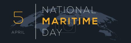 National Maritime Day, held on 5 April.