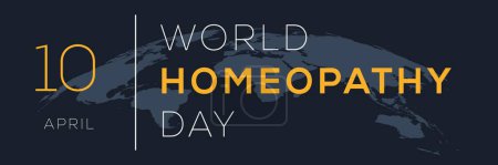 Día Mundial de la Homeopatía, celebrado el 10 de abril.