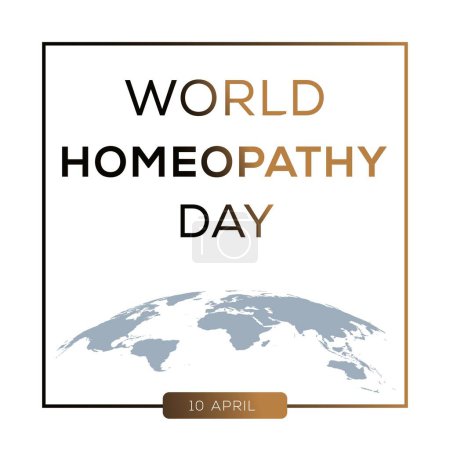 Journée mondiale de l'homéopathie, le 10 avril.