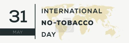 World No-Tobacco Day, held on 31 May.