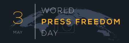 Journée mondiale de la liberté de la presse, le 3 mai.