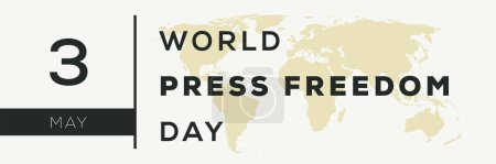 Journée mondiale de la liberté de la presse, le 3 mai.