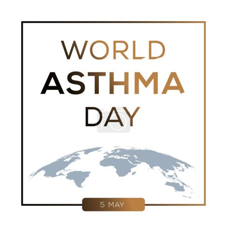 Día Mundial del Asma, celebrado el 5 de mayo.