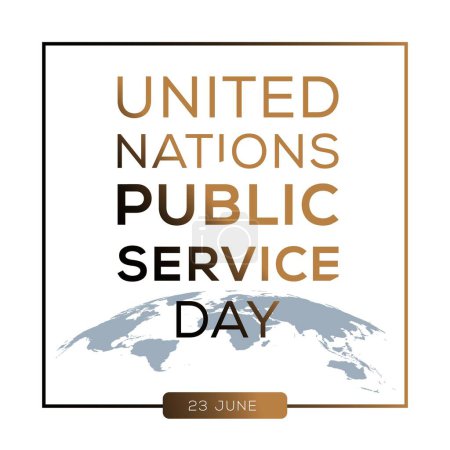 Tag des öffentlichen Dienstes der Vereinten Nationen am 23. Juni.
