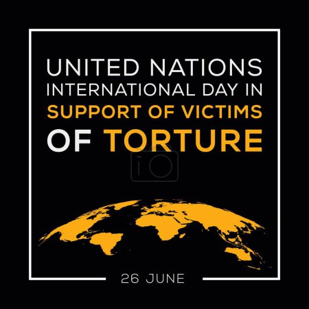 Journée internationale des Nations Unies pour le soutien aux victimes de la torture, tenue le 26 juin.