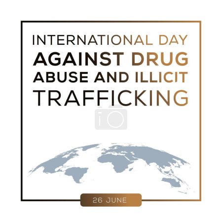 Internationaler Tag gegen Drogenmissbrauch und illegalen Handel am 26. Juni.