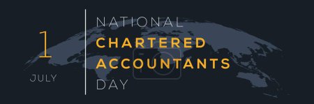 Journée nationale des comptables agréés, tenue le 1er juillet.