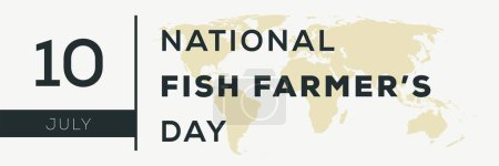 Nationaler Tag der Fischzüchter am 10. Juli.
