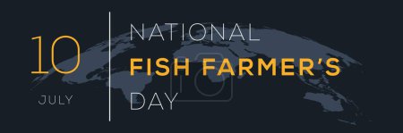 Nationaler Tag der Fischzüchter am 10. Juli.