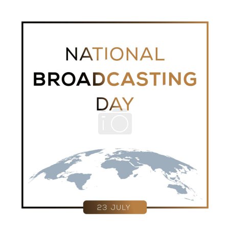 Journée nationale de la radiodiffusion, tenue le 23 juillet.