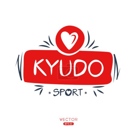 Kyudo Sport sticker Design.