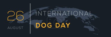 Día Internacional del Perro, celebrado el 26 de agosto.