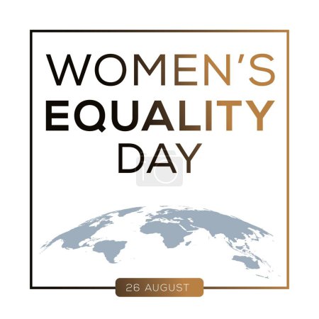 Tag der Gleichberechtigung von Frauen am 26. August.