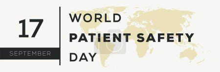 Journée mondiale de la sécurité des patients, le 17 septembre.