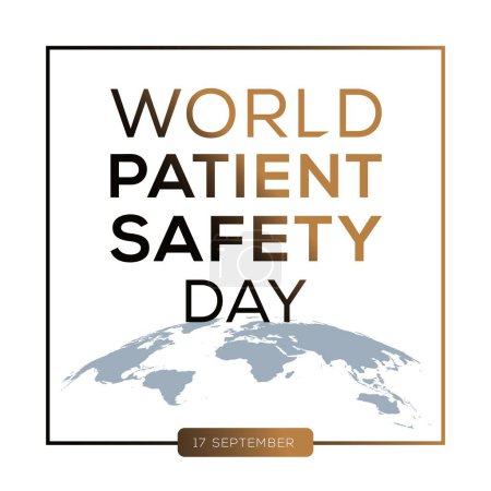 Journée mondiale de la sécurité des patients, le 17 septembre.