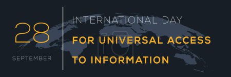 Día Internacional del Acceso Universal a la Información, celebrado el 28 de septiembre.