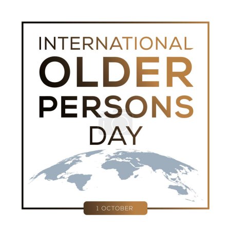 International older persons day, held on 1 October.