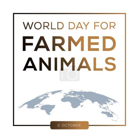 Jornada Mundial de los Animales Agrícolas, celebrada el 2 de octubre.