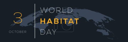  Journée mondiale de l'habitat, tenue en octobre.