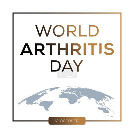 Día Mundial de la Artritis, celebrado el 12 de octubre.