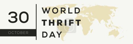 Día Mundial del Thrift, celebrado el 30 de octubre.