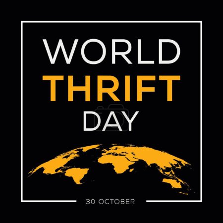 Día Mundial del Thrift, celebrado el 30 de octubre.