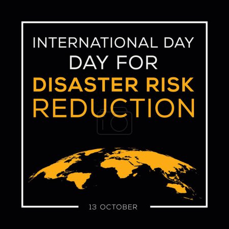 Journée internationale pour la réduction des risques de catastrophe, tenue le 13 octobre.