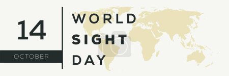 World Sight Day, held on 14 October.