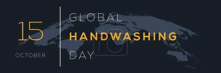 Journée mondiale du lavage des mains, le 15 octobre.