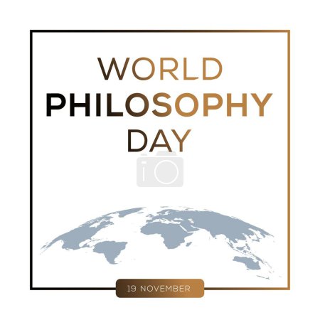 Día Mundial de la Filosofía, el 19 de noviembre.