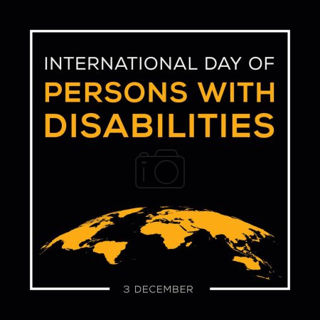Día Internacional de las Personas con Discapacidad, celebrado el 3 de diciembre.