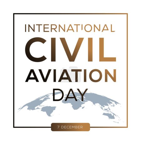 Internationaler Tag der Zivilluftfahrt am 7. Dezember.