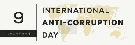 Internationaler Antikorruptionstag am 9. Dezember.