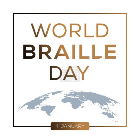 World Braille Day, held on 1 January.