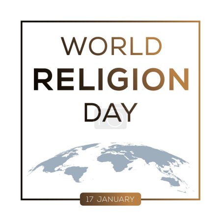 Weltreligionstag am 17. Januar.