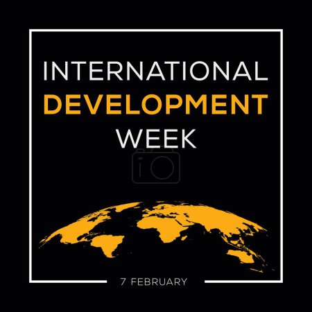 Internationale Entwicklungswoche im Februar.