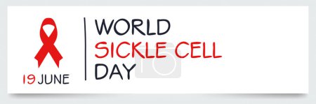 Día Mundial de la drepanocitosis, celebrado el 19 de junio.