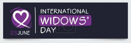 International Widows Day, held on 23 June.