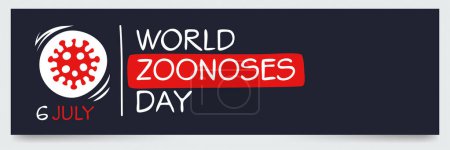 Journée mondiale des zoonoses, le 6 juillet.