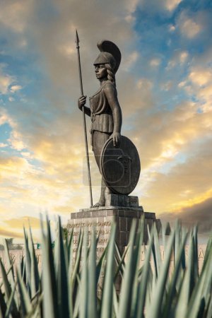 Foto de La entrada del monumento de Minerva a la ciudad de Gudalajara, Jalisco, México. - Imagen libre de derechos
