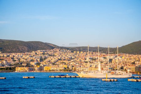 Photo for View of Kusadasi, Turkey on a summer and sunny day. The concept of tourism and travel. - Royalty Free Image