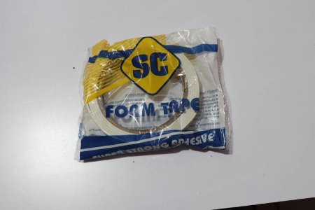 Photo for Top view of form sticky tape in original bag - Royalty Free Image