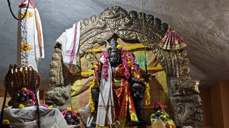 Photo for TAMIL NADU, INDIA - NOVEMBER 26, 2023: Arunachalesvara Swamy Temple, Karthika Deepam Festival at Thiruvannamalai in Tamil Nadu, India - Royalty Free Image